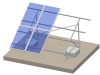 Flat Roof-C Type Steel Ballasted Roof Mounting System